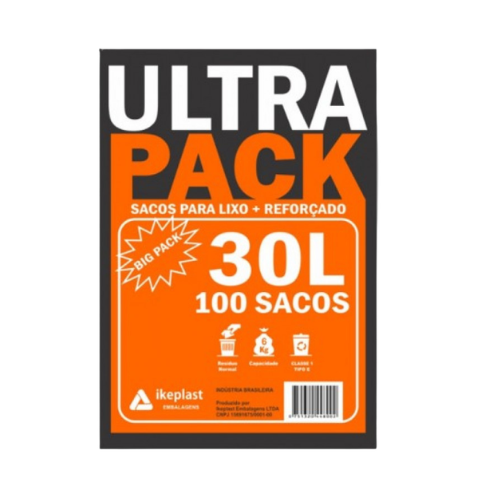 SACO LIXO ULTRA PACK REFORÇADO