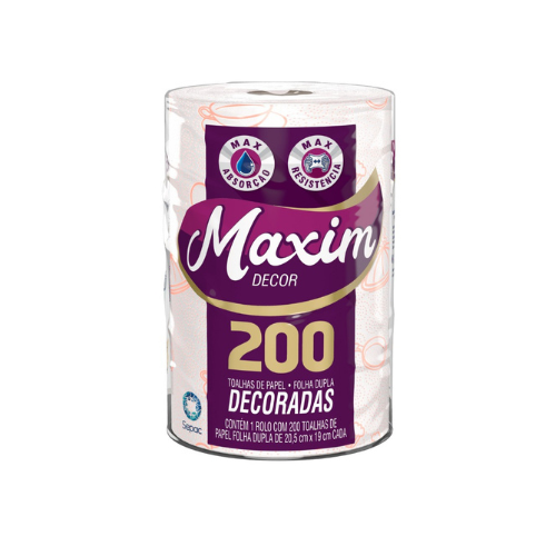 PAPEL TOALHA MAXIM DECOR C/