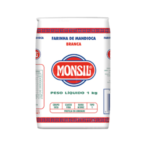 FARINHA DE MANDIOCA BRANCA MONSIL