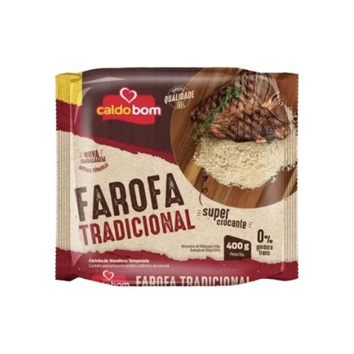 FAROFA MANDIOCA CALDO BOM