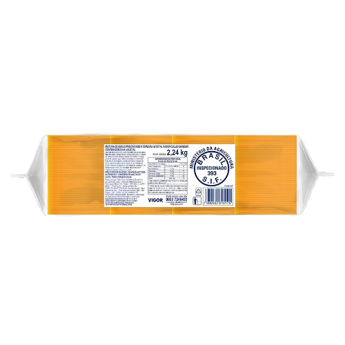 QUEIJO CHEDDAR FATIADO VIGOR
