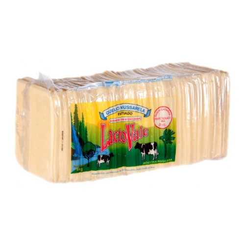 QUEIJO MUSSARELA FATIADO LACTOVALE