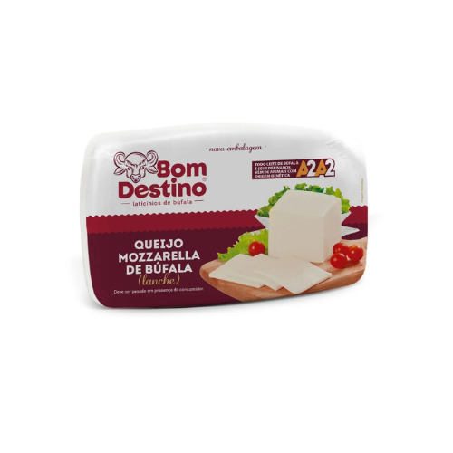 QUEIJO MOZZARELLA DE BÚFALA BOM DESTINO
