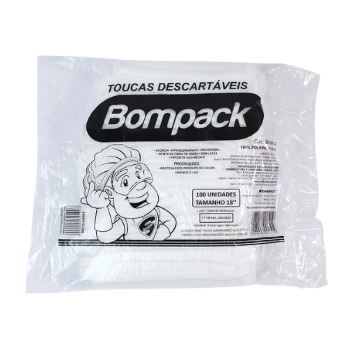 TOUCA BOMPACK TNT BRANCA SANFONADA 18