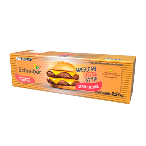 QUEIJO CHEDDAR FATIADO SCHREIBER