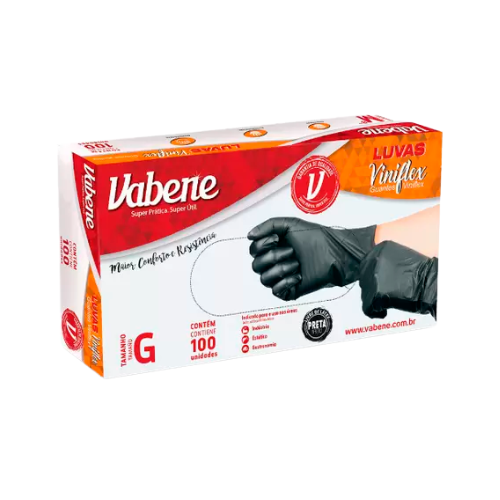 LUVA VINIFLEX VABENE PRETA G