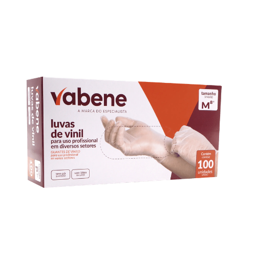 LUVA VINIL INDUSTRIAL VABENE C/PO M