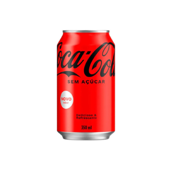 REFRIGERANTE LATA COCA COLA ZERO 350ML