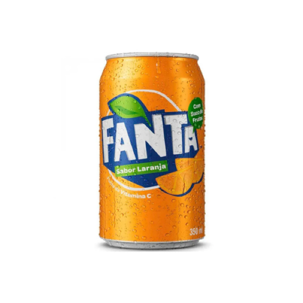 REFRIGERANTE LATA FANTA LARANJA 350ML