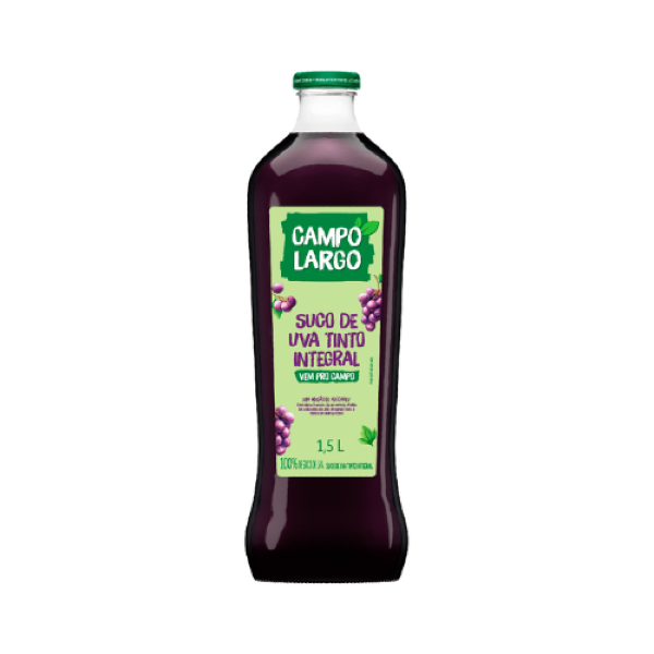 SUCO CAMPO LARGO UVA 1,5L