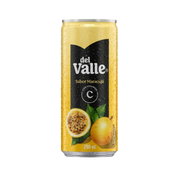 SUCO LATA MARACUJA DEL VALLE 290ML