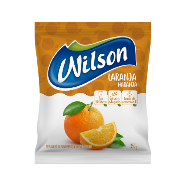 REFRESCO WILSON LARANJA 350GR