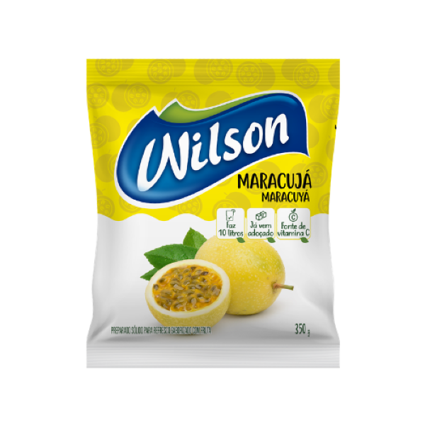 REFRESCO WILSON MARACUJÁ 350GR