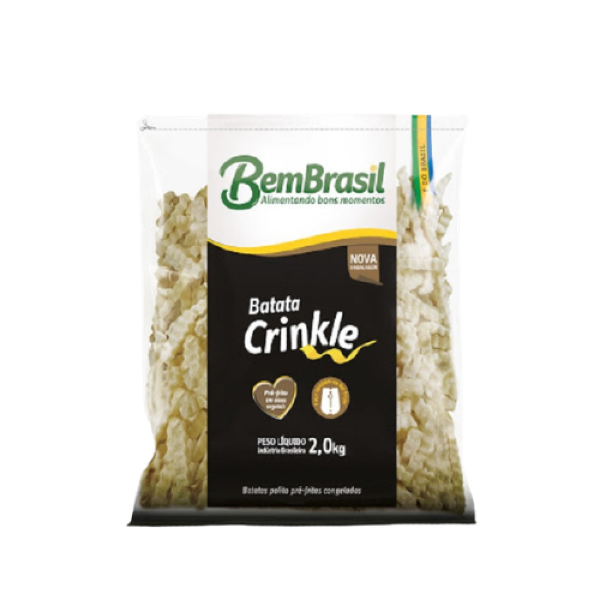 BATATA CRINKLE BEM BRASIL 2KG