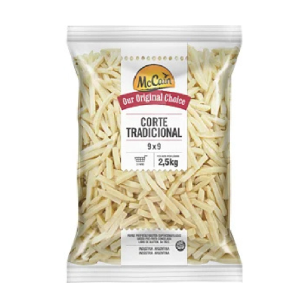 BATATA PALITO MCCAIN 7MM 2,5KG