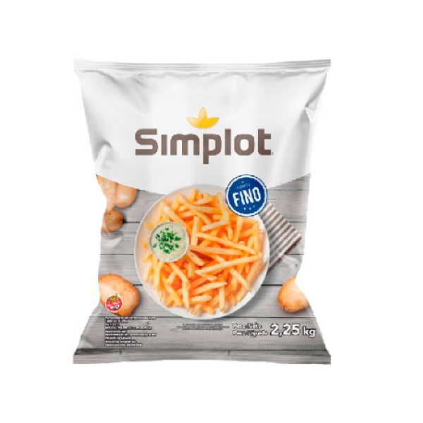 BATATA PALITO SIMPLOT 7MM 2,25KG