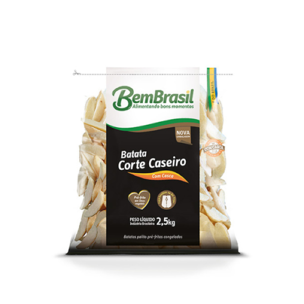BATATA RÚSTICA BEM BRASIL 2,5KG