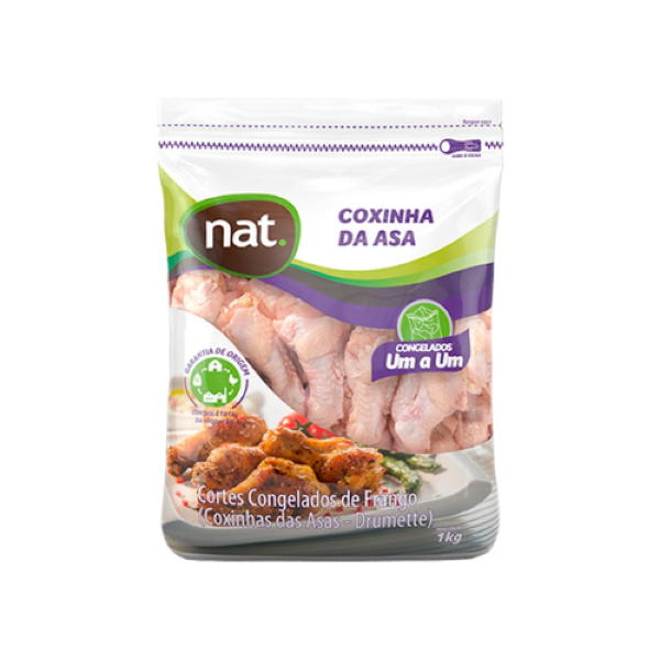 COXINHA DA ASA VIBRA NAT 1KG