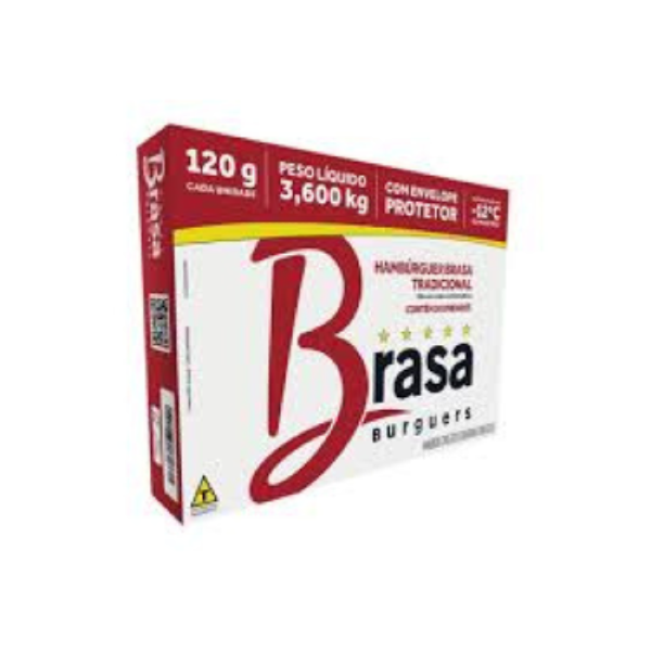 HAMBURGUER BRASA TRADICIONAL 120GR CXC/30