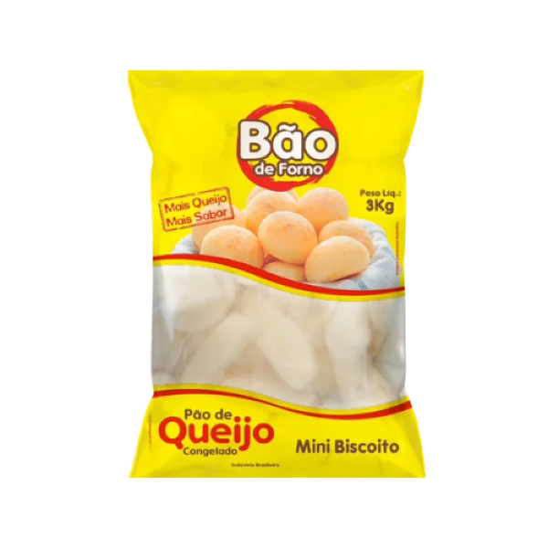 PÃO DE QUEIJO MINEIRO BÃO 3KG
