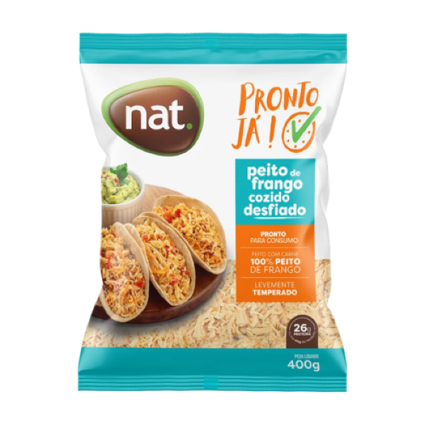 PEITO DE FRANGO DESFIADO VIBRA NAT 400GR