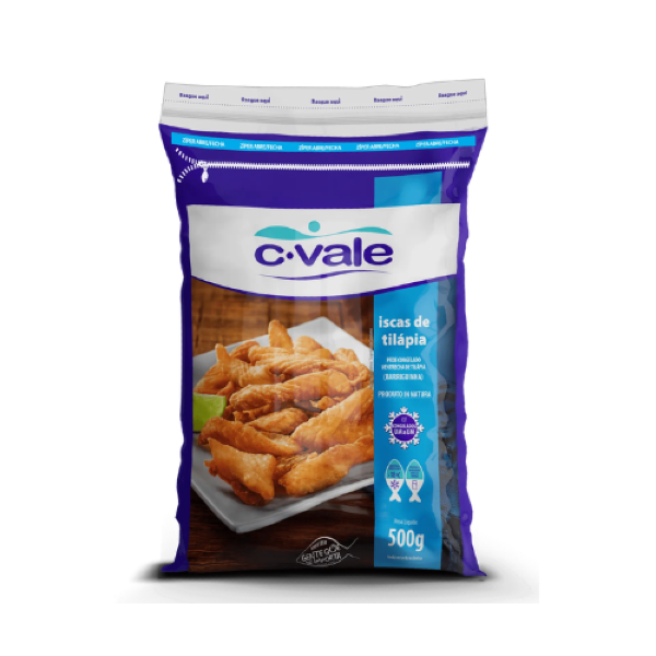 PETISCO DE TILÁPIA C.VALE 500GR