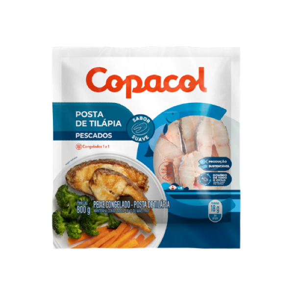 POSTA DE TILÁPIA COPACOL 800GR