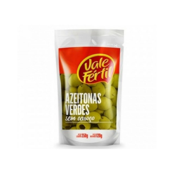 AZEITONA VERDE S/C VALE FÉRTIL 120GR