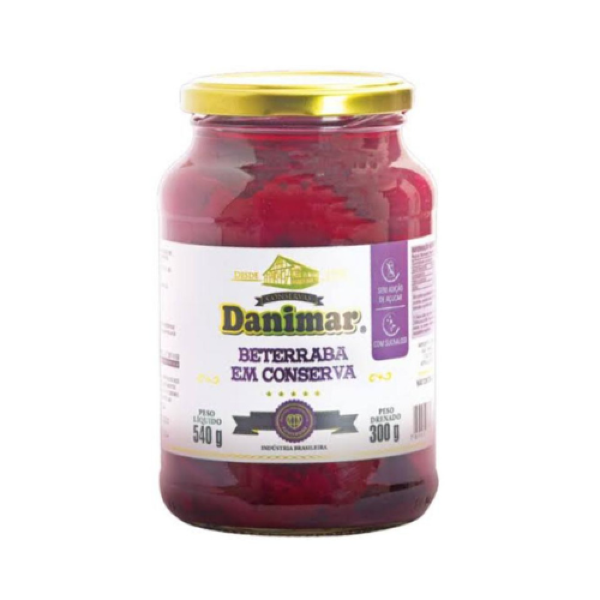 BETERRABA CONSERVA DANIMAR 300GR