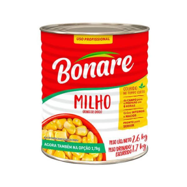 MILHO LATA BONARE 1,7KG