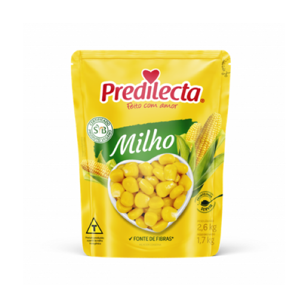 MILHO SACHE VERDE PREDILECTA 1,7KG