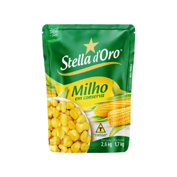 MILHO SACHE VERDE STELLA D'ORO 1,7KG