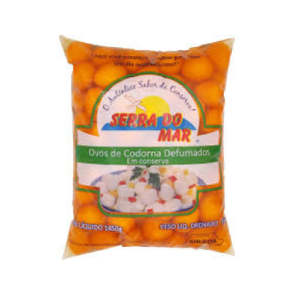 OVOS DE CODORNA DEFUMADO SERRA DO MAR 1KG