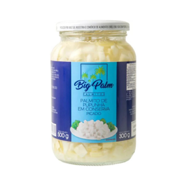 PALMITO PICADO PUPUNHA BIG PALM 300GR