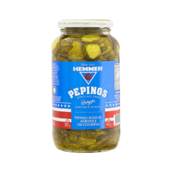 PEPINO AGRIDOCE HEMMER 440GR