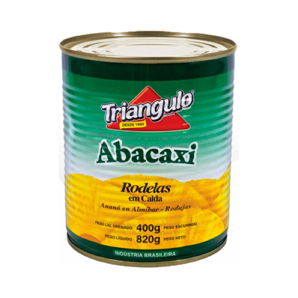 ABACAXI RODELAS TRIANGULO 400GR
