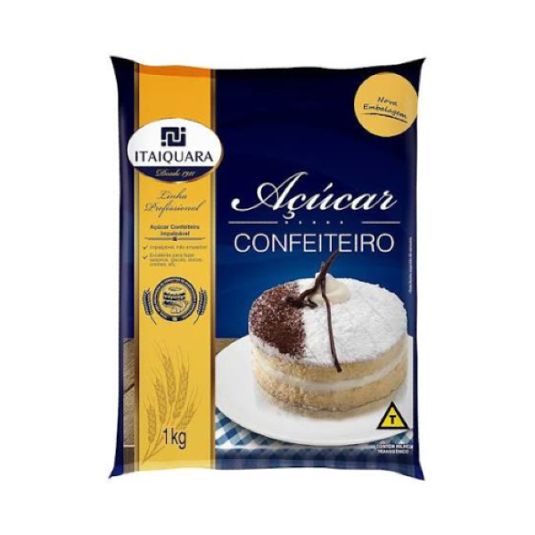 AÇÚCAR DE CONFEITEIRO ITAIQUARA 1KG
