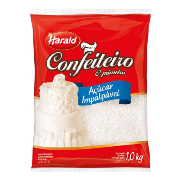 AÇÚCAR IMPALPÁVEL HARALD CONF 1KG