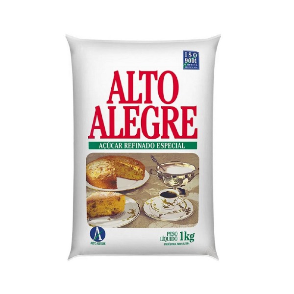 AÇÚCAR REFINADO ALTO ALEGRE 1KG