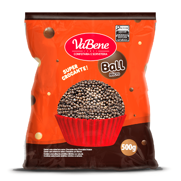 CEREAL MICRO CHOCOLATE AO LEITE VABENE 500GR