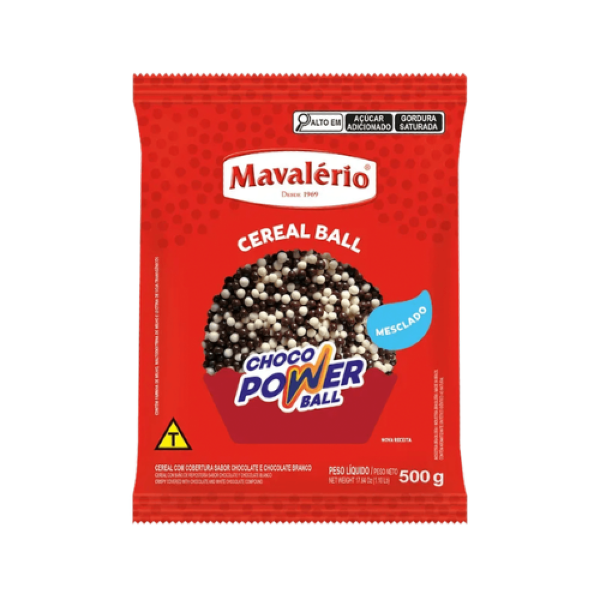 CEREAL POWER BALL MAVALÉRIO MINI 500GR