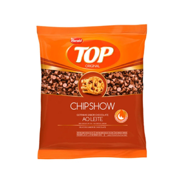 CHOCOLATE GOTINHAS AO LEITE TOP HARALD CHIPSHOW 1,10KG