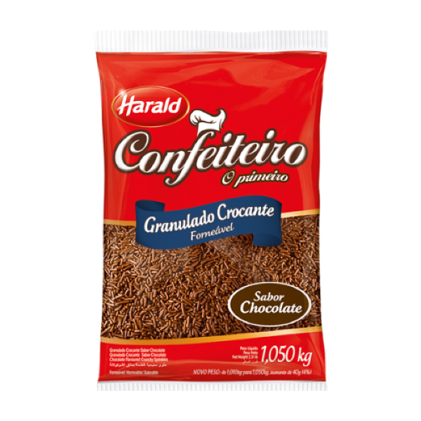 CHOCOLATE GRANULADO CROCANTE HARALD 1,010KG