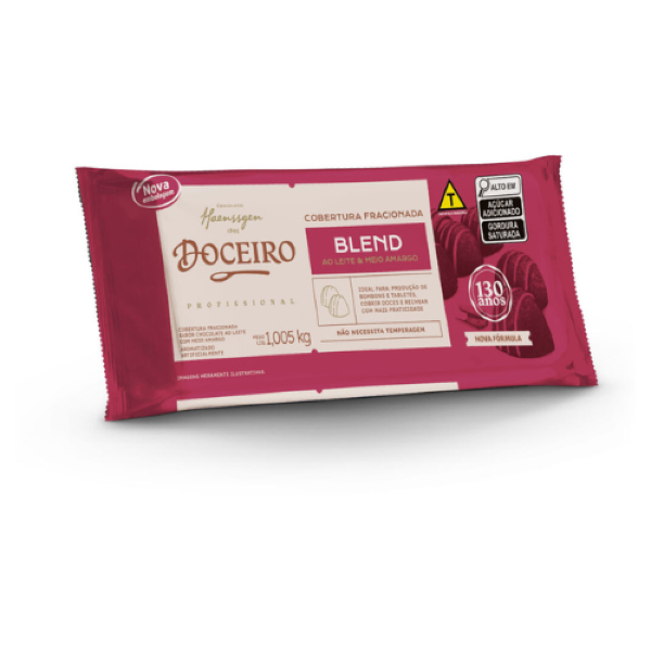 COBERTURA BARRA SABOR AO LEITE DOCEIRO 1,005KG
