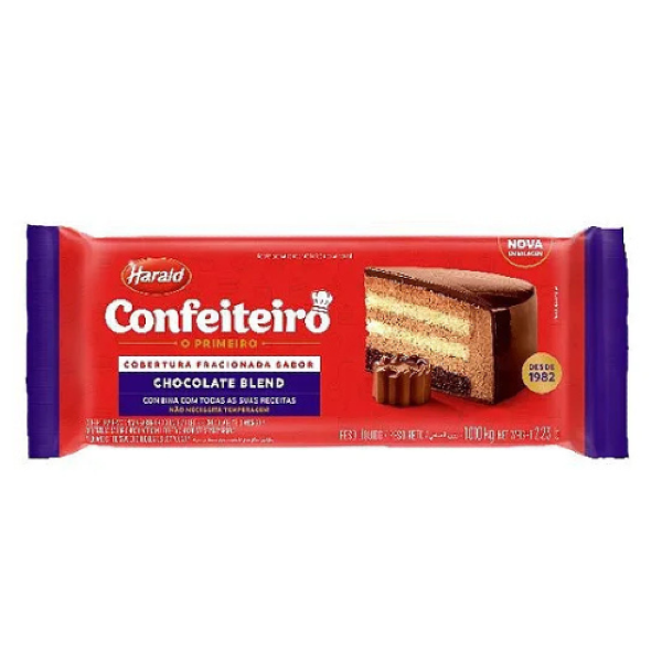 COBERTURA BARRA SABOR BLEND CONFEITEIRO HARALD 1,010KG