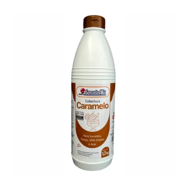 COBERTURA CARAMELO SORVETEMIX 1,3KG