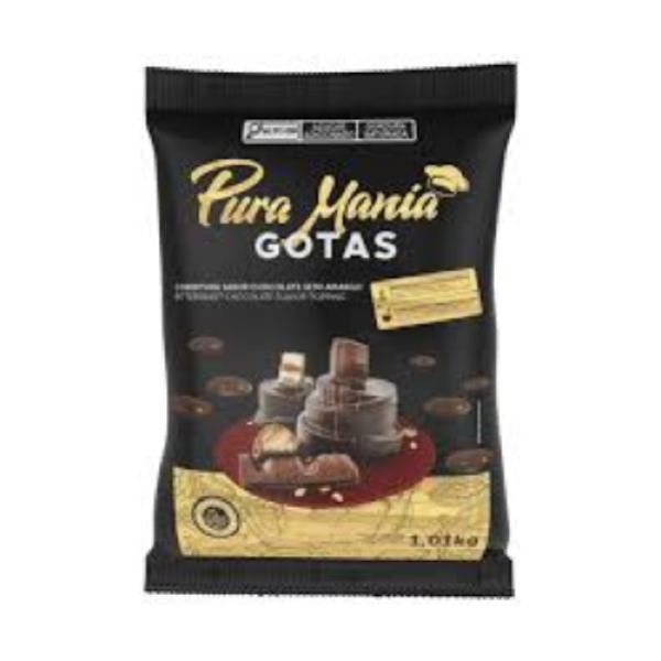 COBERTURA GOTAS SABOR SEMI AMARGA ROMA 1,01KG