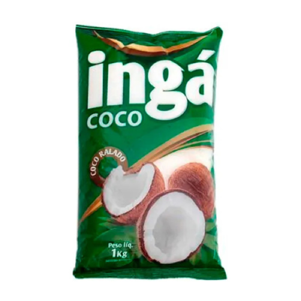 COCO RALADO ADOÇADO INGA 1KG