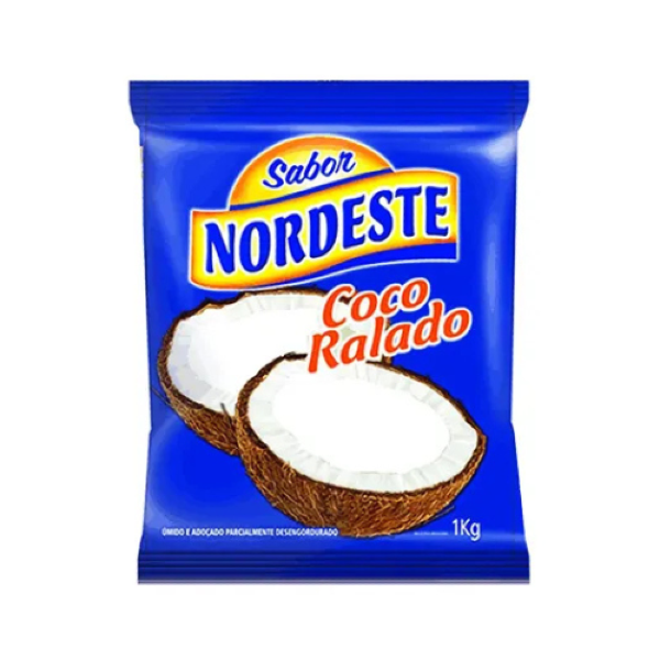 COCO RALADO ADOÇADO NORDESTE 1KG