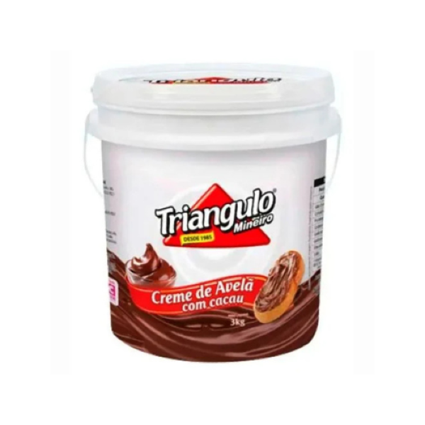 CREME DE AVELA BALDE TRIANGULO 3KG